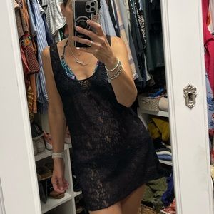 Victoria’s Secret lace coverup